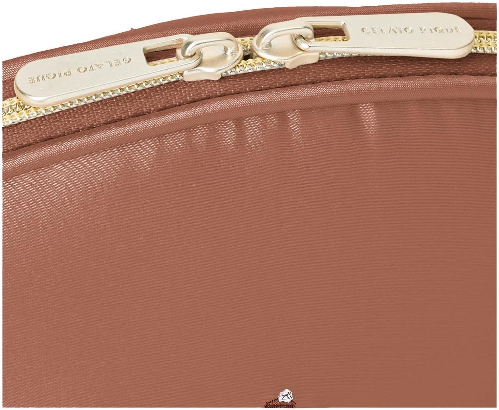 Сумочка-полумесяц с вышивкой «Сладости» PWGB224623 BRW [Gelato Pique] для женщин