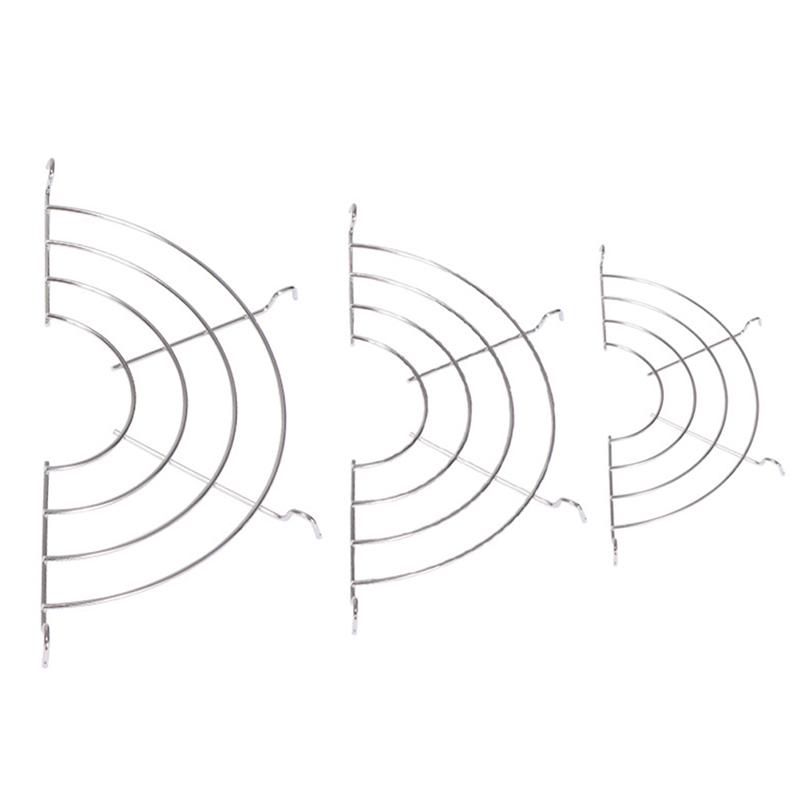 Полукруглая сковорода из нержавеющей стали 304 с толстой линией, стойка для слива, стойка для приготовления на пару