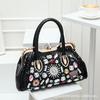 Fashion Rhinestone Clutch Bag Crossbody Shoulder Handbag Lock Womens Trendy