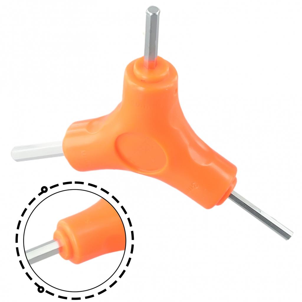 Ключ гаечный трехгранный шестигранный 2,5/3/4/5/6/8 мм хром-ванадиевая сталь