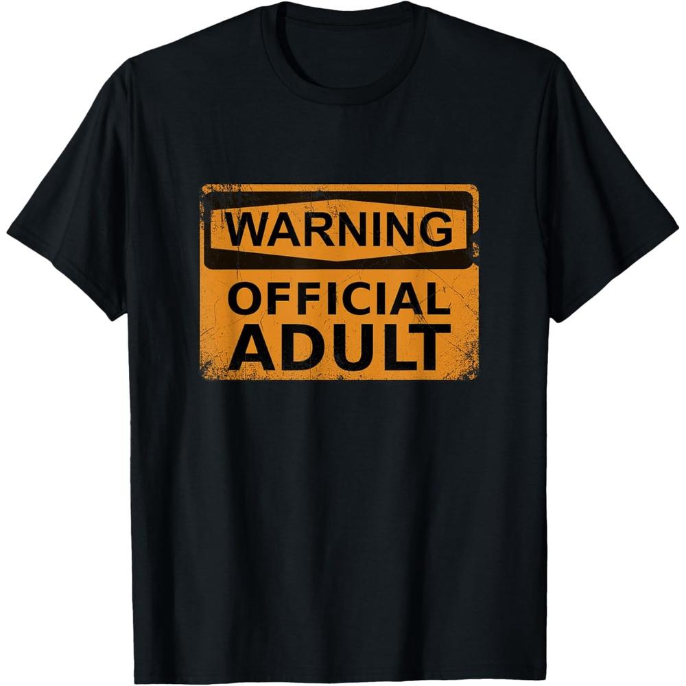 18th Birthday Gifts for Men or Women Official Adult Cotton Men T Shirt