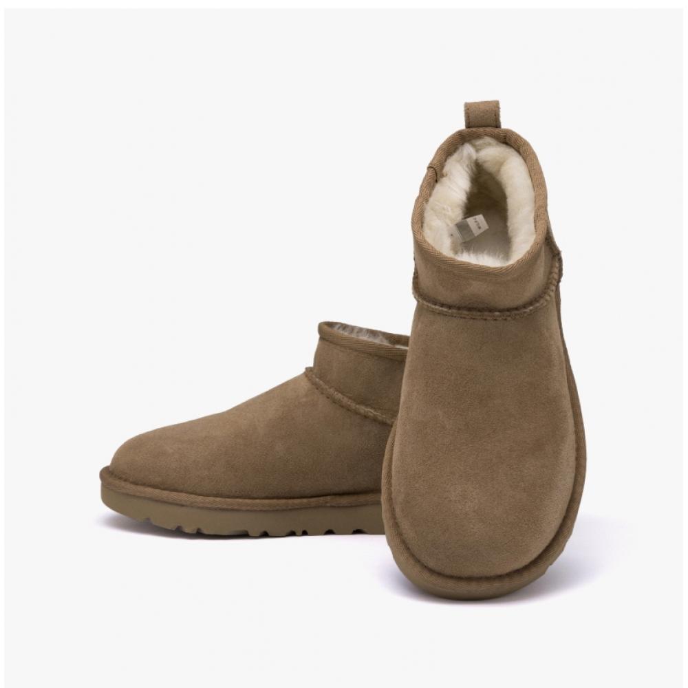 UGG 1116109 Che Classic Ultra Mini Ботинки каштанового цвета