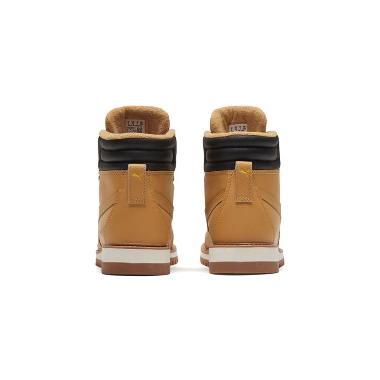 Puma Desierto V2 Унисекс Таффи Хаки Желтый Черный Белый Коричневый 373025-01