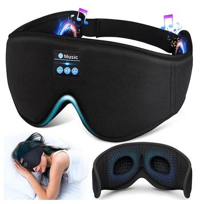3D Bluetooth Музыкальная Маска для Сна со Съемным Дизайном Затенения Глаз и Функцией Умного Звонка