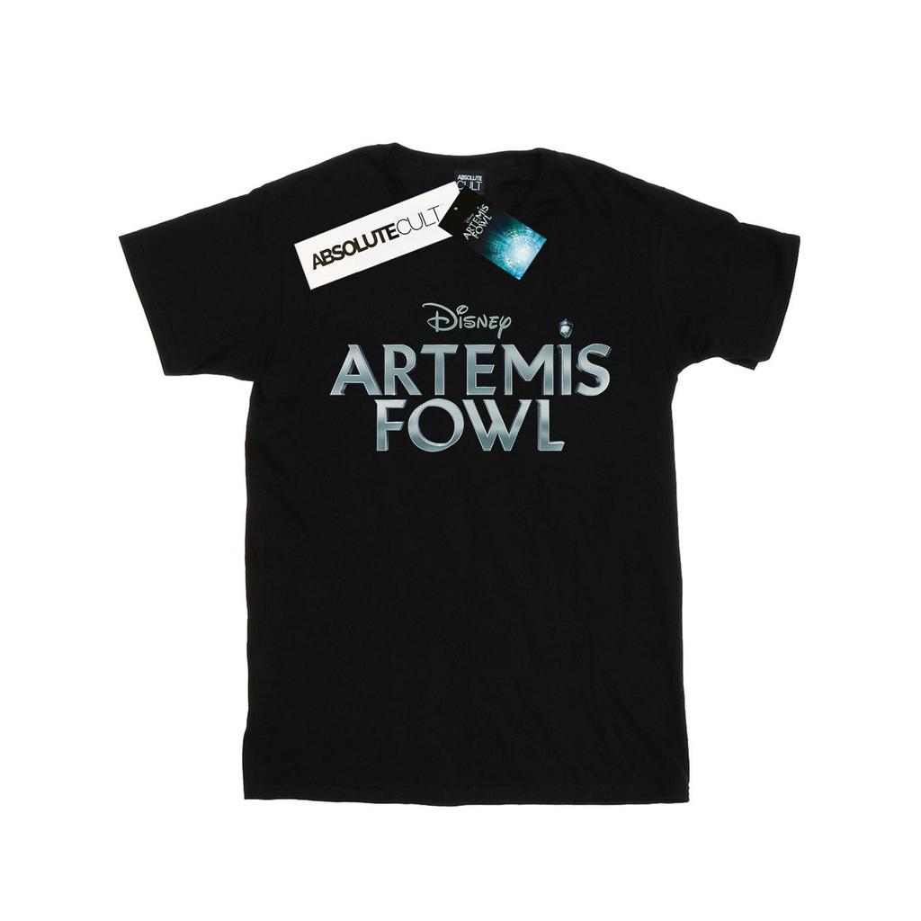 Disney Mens Artemis Fowl Movie Logo T-Shirt