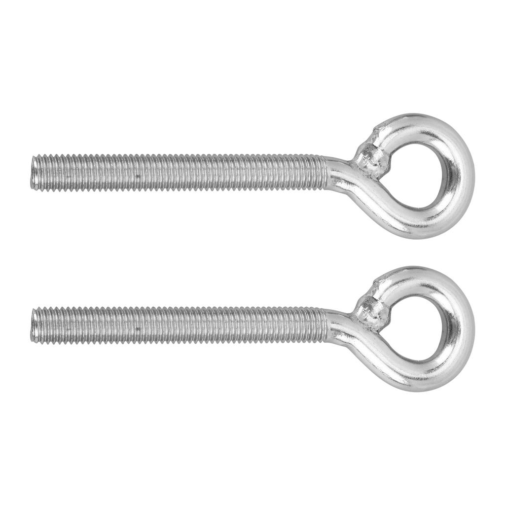 2pcs M12 Eye Bolt Stainless Steel Ring Bolts Machine Welded Closed Screw Rod Eye Screw Bolts