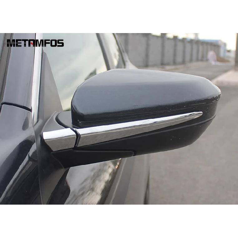 Rearview Mirror Strip For Honda Civic Sedan 2016- Chrome Side Wing Mirror Molding Trim Exterior Accessories Car Styling