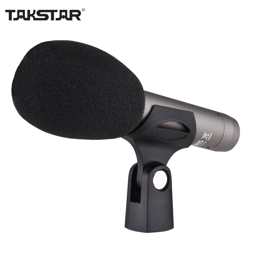 Takstar CM-60 Профессиональный конденсаторный микрофон XLR Кардиоидный микрофон 48 В с фантомным питанием для