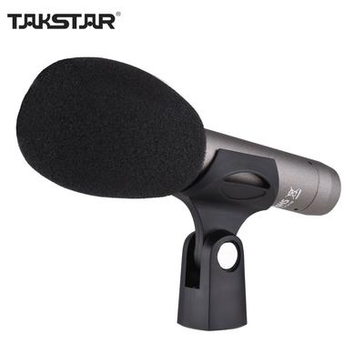 TAKSTAR CM-60 Профессиональный конденсаторный микрофон XLR Кардиоидный микрофон 48 В с фантомным питанием для