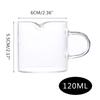 100ml Big Mouth Tea Juice Milk Glass Cup Transparent Coffee Mug Wine Glass Drink Cup High Borosilicate Glass Drinkware