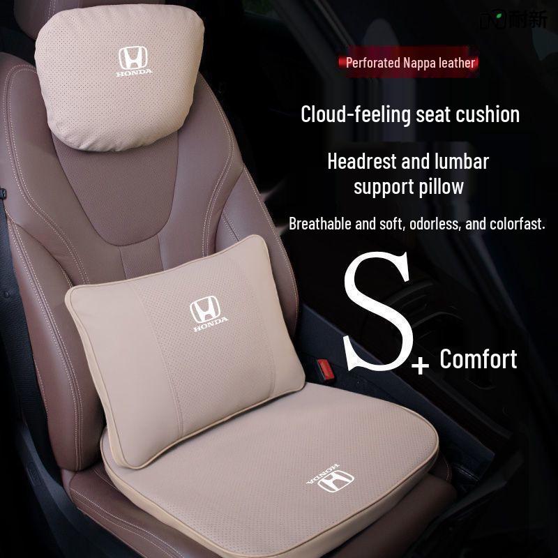 Совместимая поддержка подголовника, шеи и поясницы для Honda: Avancier, Vezel, Civic, CRV, Accord, XR-V.