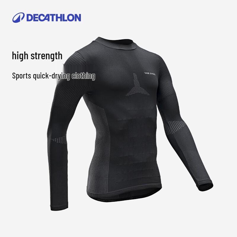 Термофутболка Decathlon для велоспорта, отводящая пот