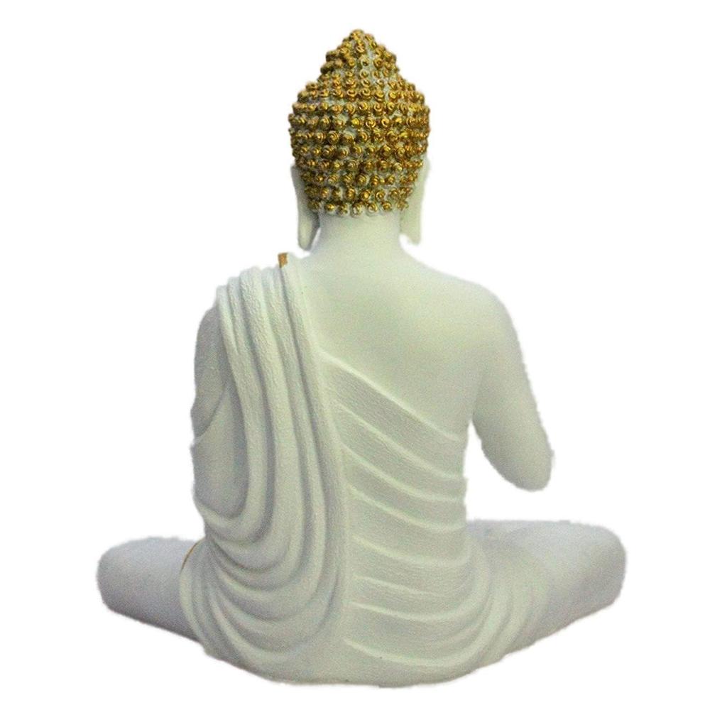 Новые изделия из смолы для медитации, статуя Будды-идола, подарочный предмет, украшение для дома из полистоуна