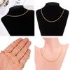 Fashion Exquisite Wholesale Chain Necklace Gold Filled Jewelry 16-30 Inches