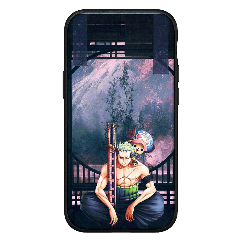 Для iPhone 16 15 Xiaomi Redmi Note 14 13 12 11 Pro Max 16e Samsung Galaxy S25 S24 S23 Moto OPPO Huawei Comics One Piece Roronoa Zoro Luffy чехол для телефона