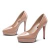 Exquisite High Heel Women's Shoes 12CM Ultra High Heel Shallow Mouth Pointed Fashion Casual Sandals High Quality Women's Shoes