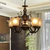 Round Chandelier for Bedroom Kitchen Dining Room Living Room Modern Ceiling Chandelier Lighting Fixtures