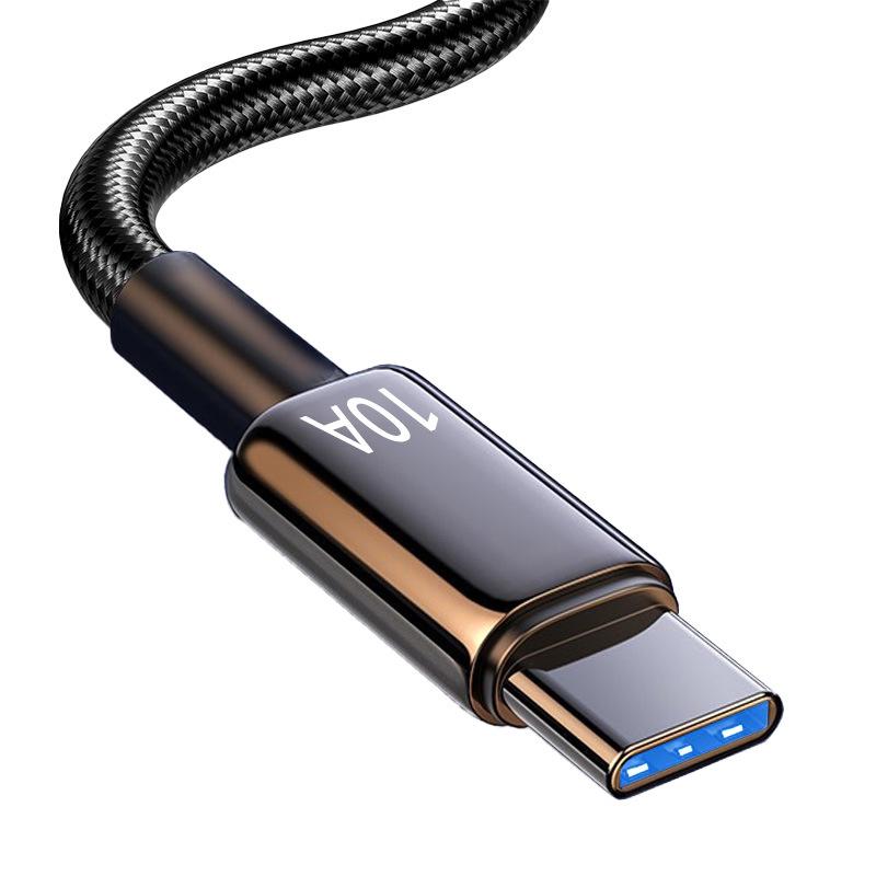 Сверхбыстрый зарядный кабель Type-C 240 Вт для Huawei P70, Mate60 Pro, Honor V50, Xiaomi и VIVO.