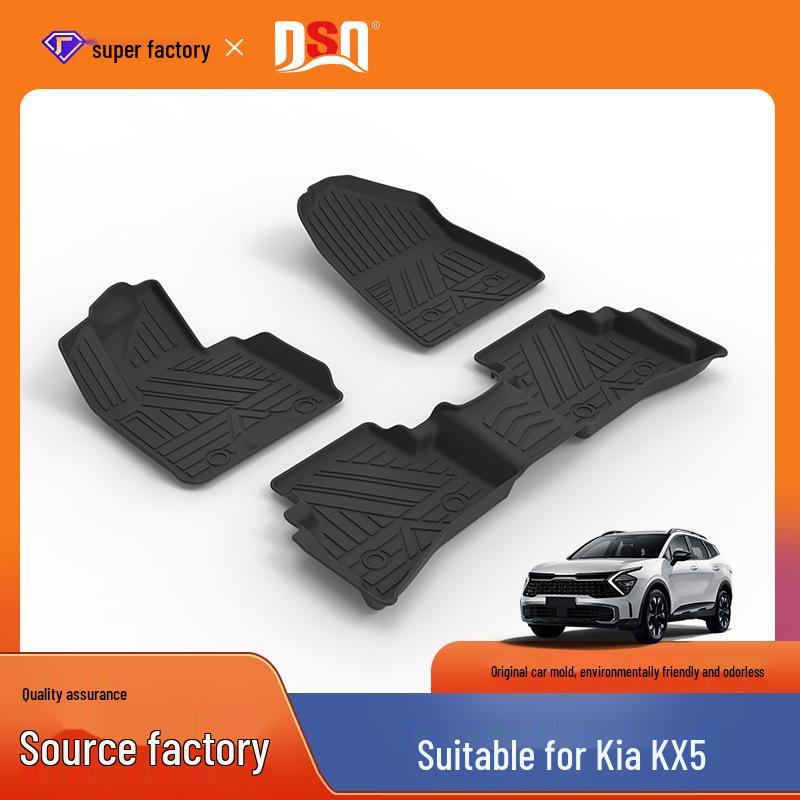 Kia K3, K5 GT, KX3, KXcross Всесезонные TPE Экологичные Автомобильные Коврики