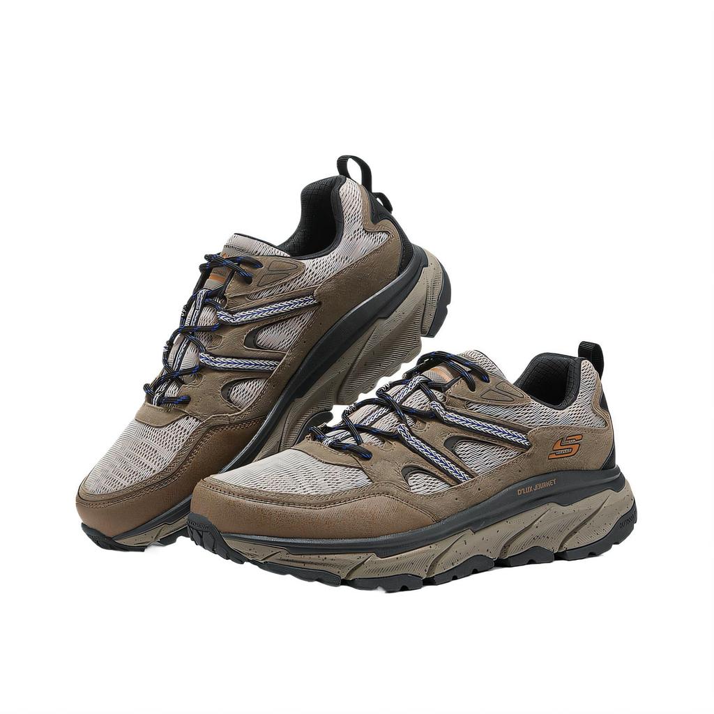 Skechers Уличные удобные низкие уличные функциональные ботинки мужские коричневые 237417-TAN