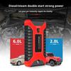 Multifunctional Car Battery Jump Starter with LED Flashlight Easy To Use 12V Portable Power Pack Battery Booster Jump Box