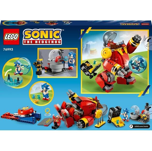 LEGO Sonic the Hedgehog 76993 Соник против доктора Эггмана и робота Яйцо Смерти