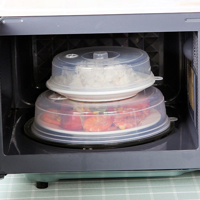 Anti Splatter Heating Sealing Cover Lid With Steam Vents Fresh-Keeping Plate Bowl Cover Stackable Microwave Splatter Cover