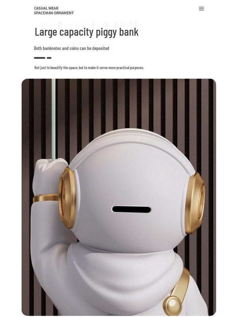 Большая фигурка космонавта с подсветкой «Звездное небо» – напольное украшение для гостиной или ТВ-тумбы, идеальный подарок на новоселье.