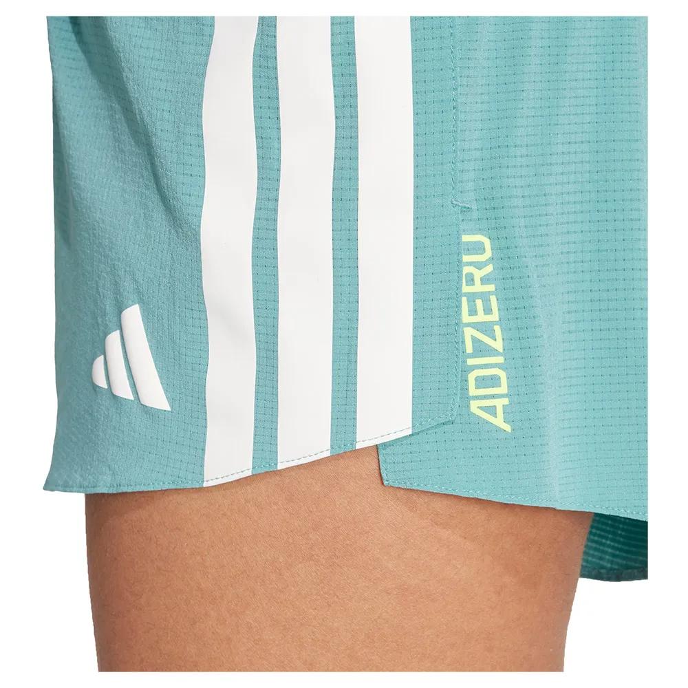 Adidas Adizero Gel Pocket Shorts 2'' Elastic Waist Black