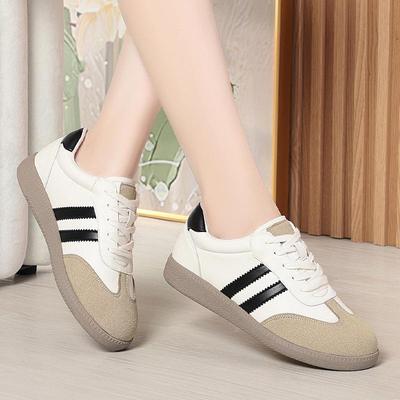 Летние белые кроссовки Dexun Unisex: Повседневные, мягкие, универсальные модные балетки