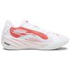 PUMA All Pro Nitro Low top Basketball Shoes Unisex White Pink 379081-04