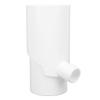 Rainwater Diverter Rainwater Collection System Plastic 8cm Round Downspout Diverter for Irrigation and Aquarium