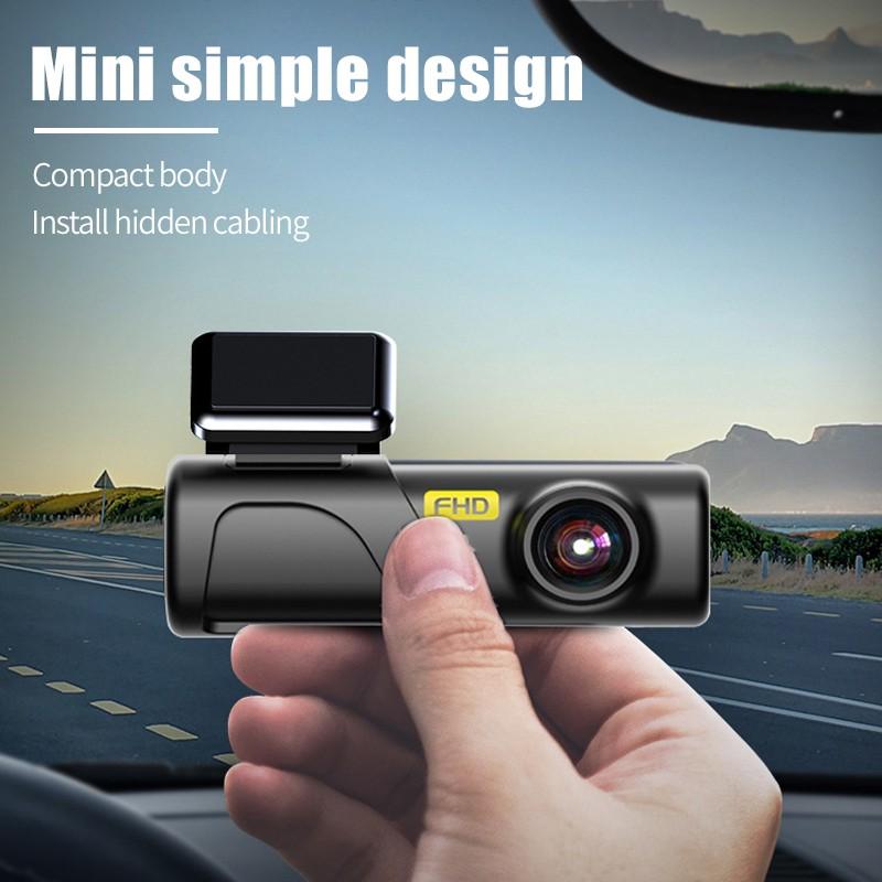 WiFi Car DVR Mobile Phone Interconnection Driving Recorder 24h Monitoring Single-Lens High-Definition Night Vision