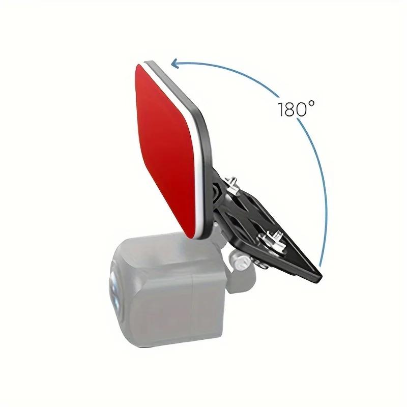 Крепление камеры заднего вида для внедорожника Автомобиль Легкий дизайн с регулируемым углом 180° Легкая установка с помощью самоклеящейся ленты