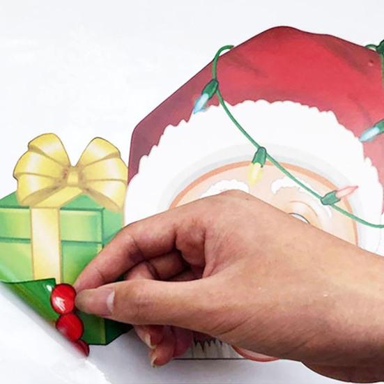 Водостойкое рождественское украшение, милая экологически чистая белая снежинка, Рождественская наклейка на стекло из ПВХ, рождественская наклейка на окно