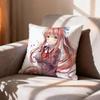 Meta Хоррор Игра DDLC MMonika Наволочка С Рисунком Напечатанная Наволочка Для Гостиной Подушка-Подушка Для Дивана