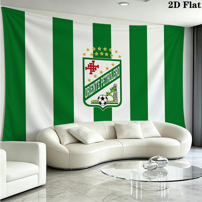 Oriente Petrolero Wall Tapestry Aesthetic Wall Hanging Printed Fabric Blanket Decorative Tapestries for Bedroom Living Room Home Decor