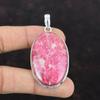 Thulite Pendant Handmade Jewelry 925 Sterling Silver Pendant Thulite Jewelry Gemstone Pendant Ethnic Pendant Mother's Day Gift Women Pendant