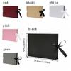 Scrapbook Black Inner Pages Ribbon Photo Albums Handmade 40 Sheets DIY Craft Album Creative Minimalist Memory Books Scrapbooking