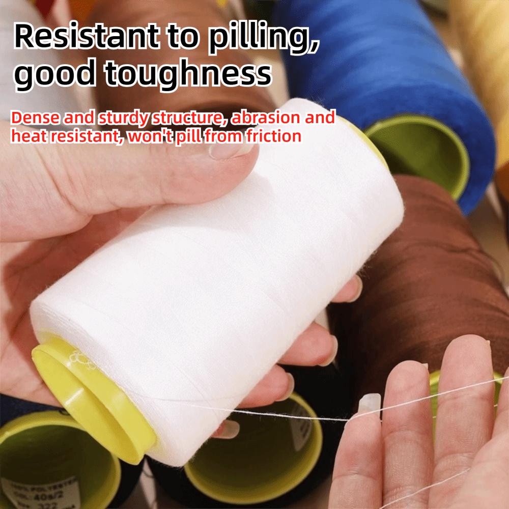 Solid Color 402 Sewing Thread Cones Spool Sewing Thread New Polyester Thread Household