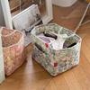 Штабелируемая тканевая корзина для хранения, моющийся органайзер для хранения всякой всячины, корзина для пикника, хранение игрушек
