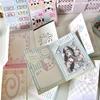 30Pcs Korean INS Kawaii Candy Puppy Folding Back Card Kpop Idol 3inch Photo Card DIY Decor Packing Leave Message Fixed Cardboard