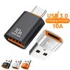 10A OTG USB 3.0 на Type C Адаптер USB Female на USB C Male Адаптер Быстрой Зарядки OTG USB C Для Xiaomi Samsung Планшетов Ноутбуков ПК