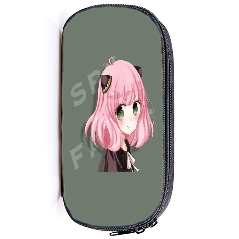 Семейный пенал Spy X Anya Forger, многофункциональный пенал, школьные принадлежности, чехол для ручек, канцелярские принадлежности, пенал