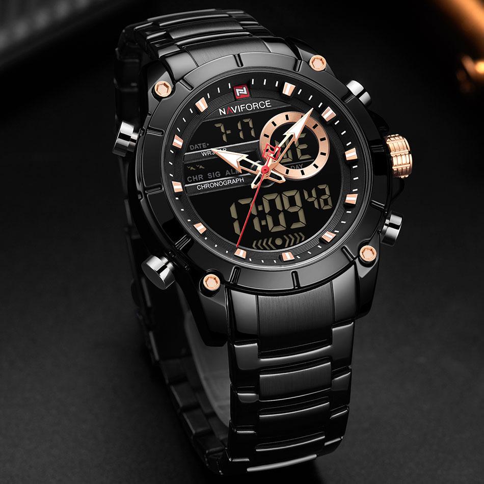 Мужские электронные наручные часы