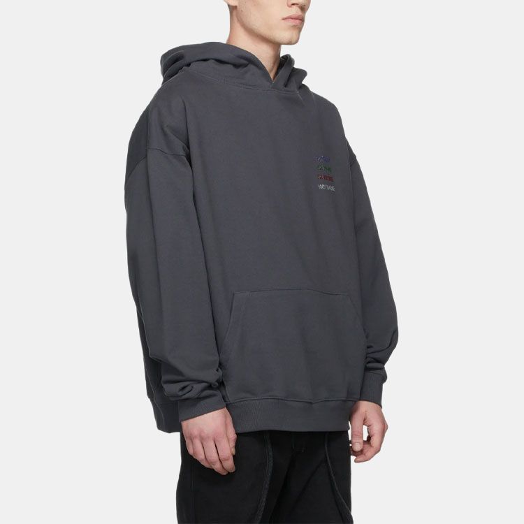 WE11DONE Logo Patched Hoodie WD-TH3-21-530-U-CH