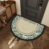 Half Circle Floor Mat Household Wear-resistant and Dirt Resistant Floor Mat Bathroom Floor Mat Entrance Door Mat