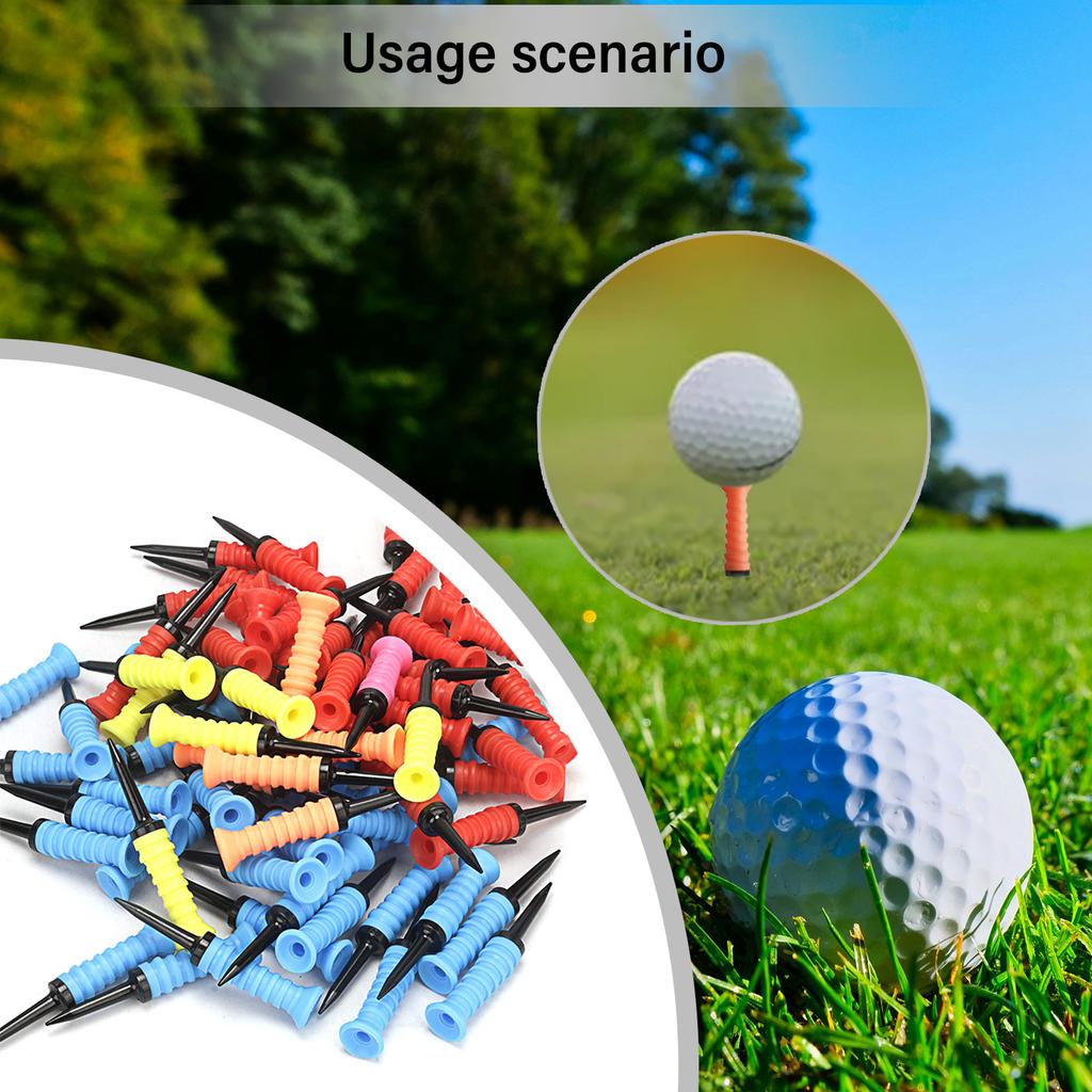Golf Tees Golf Castle Tees Golf Ball Base Golf Ball Support Tees Golf Ball Tees Driver Training Supplies Castle Tees Set