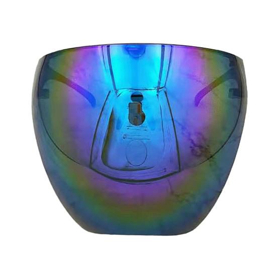 Full Face Sunglasses for Men Women Mirror Shield Glasses Full Face Visor Protective Goggles for Cycling Running Sports