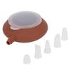 5PCS Food Grade Silicone Baking Nozzle Tool Cream Decorating Cake Decorating Tool  Cake Decorating
